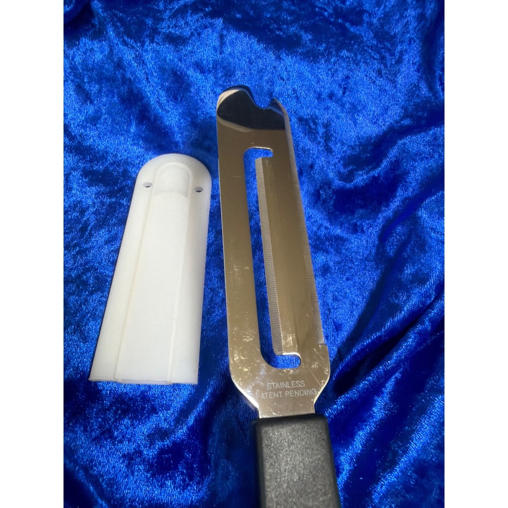 Pampered Chef Vintage‎ Cheese Knife Slicer Spreader #1125 Retired With Sheath